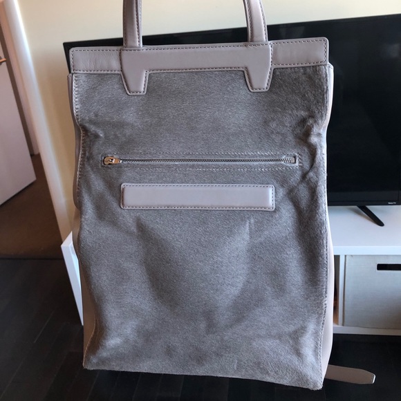 Alexander Wang Prisma Soft Lunch Bag- Pewter